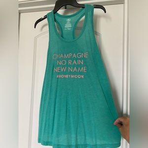 Honeymoon Racerback tank